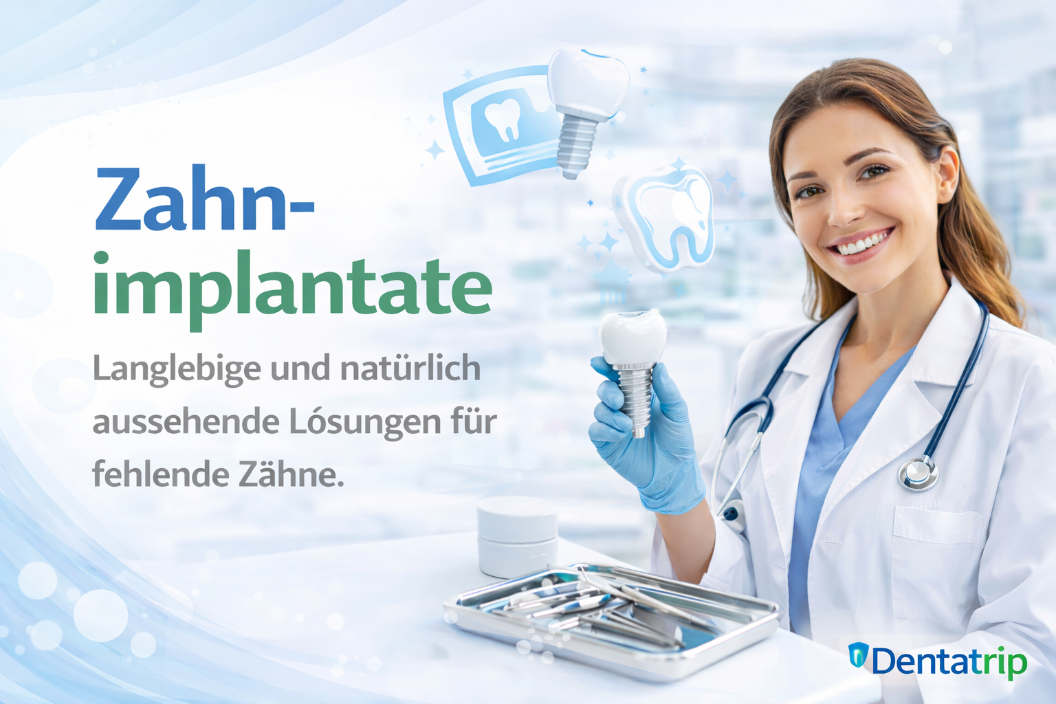 Zahnimplantate in Albanien - Dentatrip