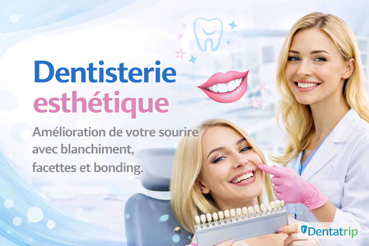 Dentisterie esthétique en Albanie - Dentatrip