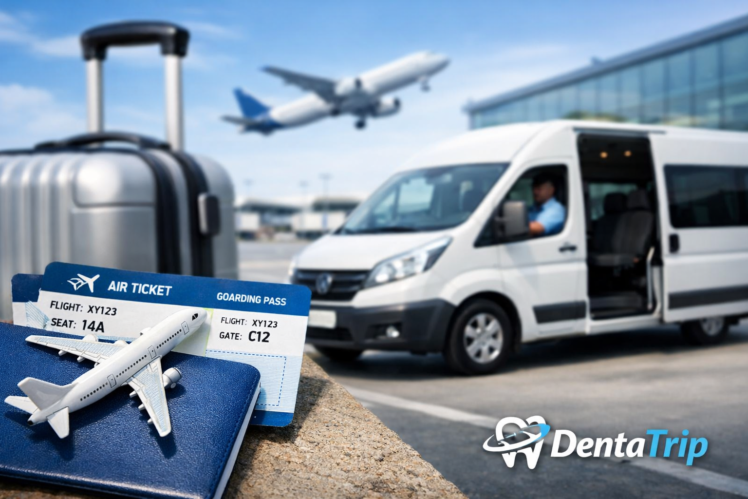Vliegtickets en Luchthaventransfer in Albanië - Dentatrip